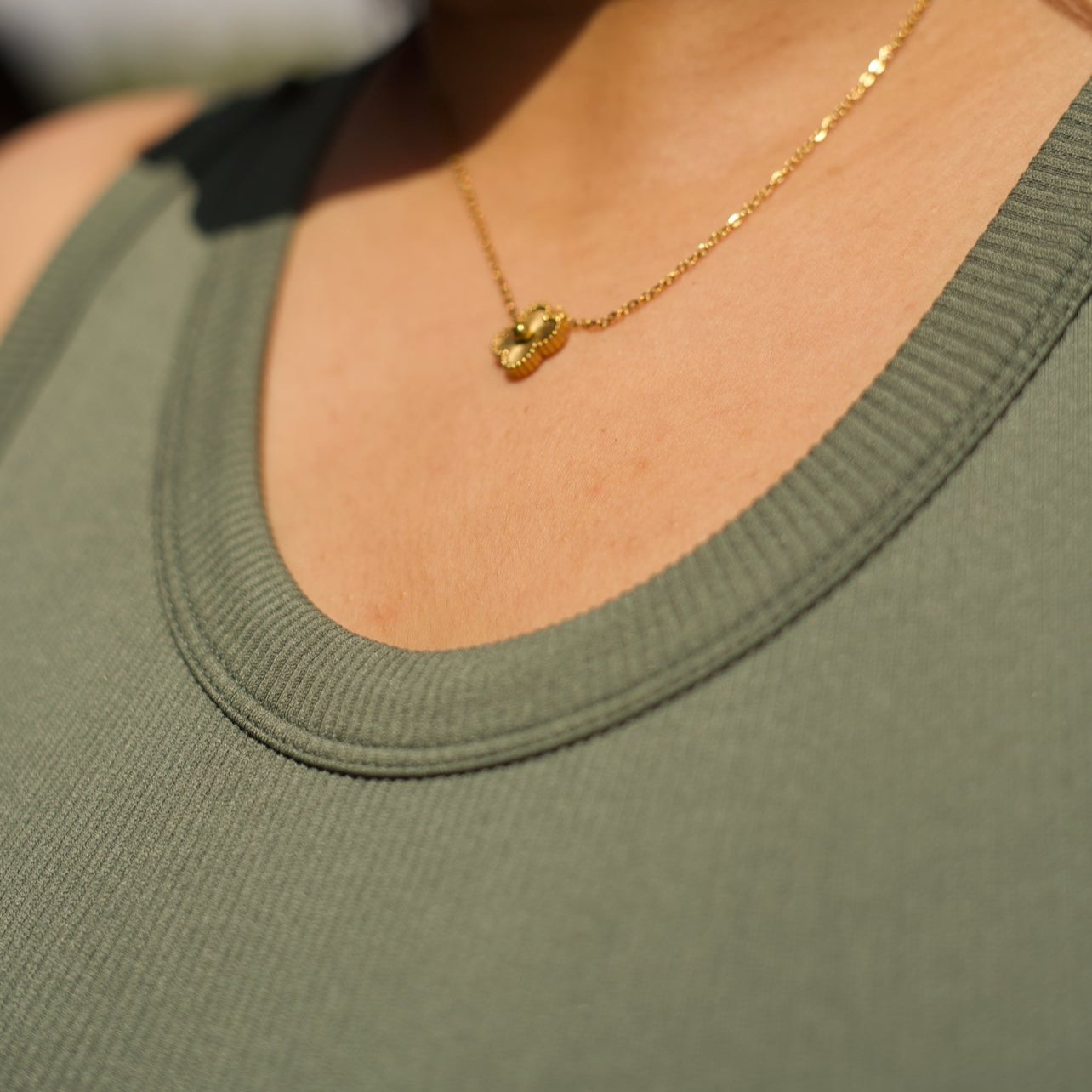 Golden Blossom Necklace