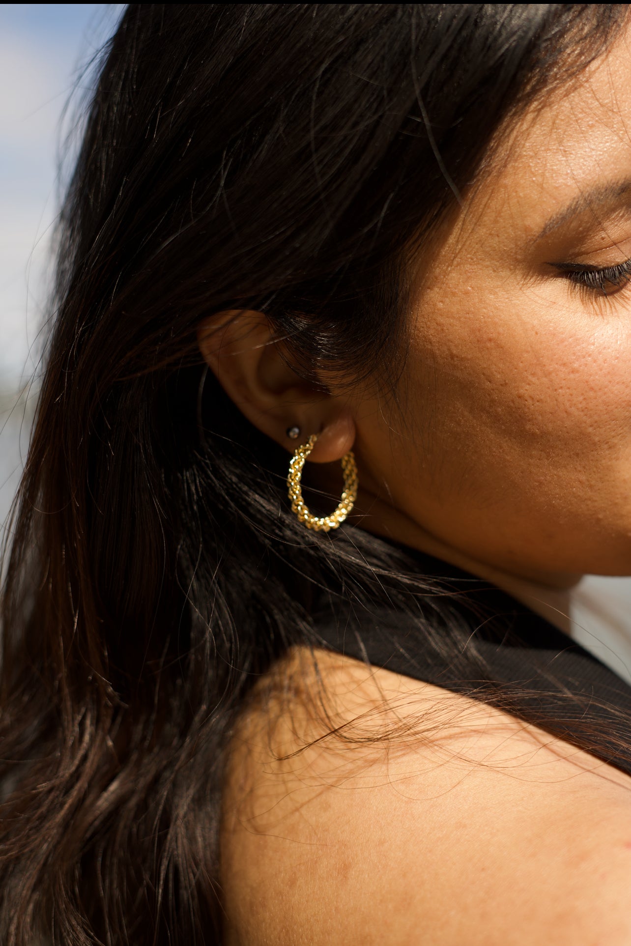 Twist of Gold Earrings