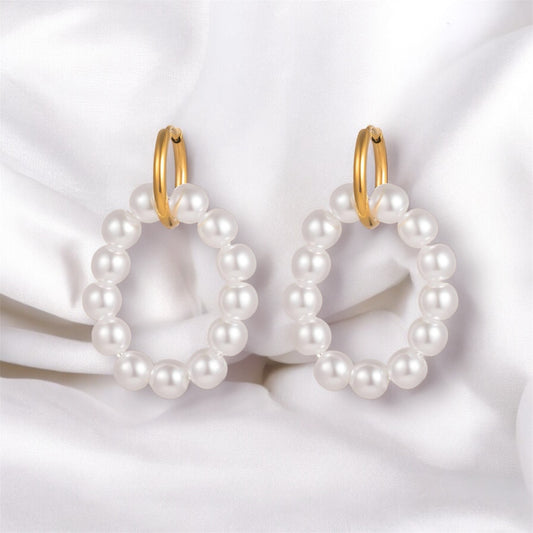 Pearl Hoops