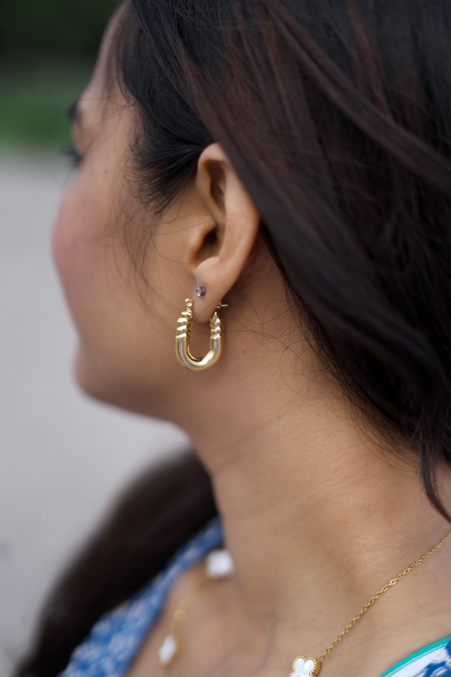 Curved Elegance Earrings